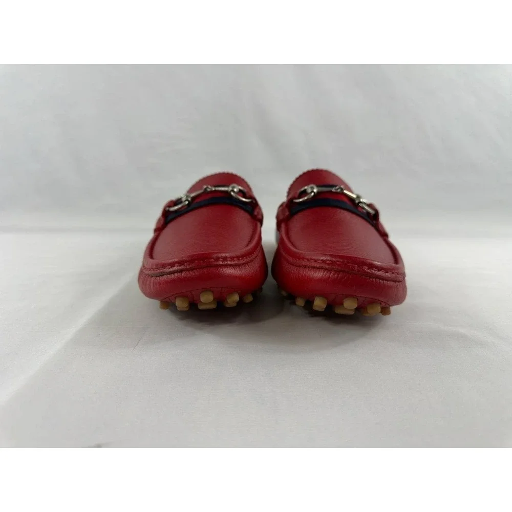 Gucci red leather